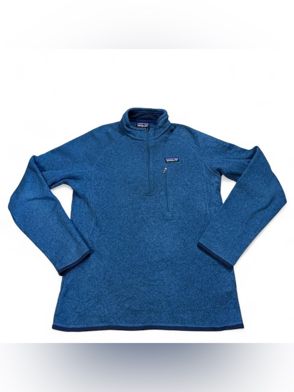 Patagonia Men’s Blue Quarter Zip Better Sweater Fleece Jacket Size Medium